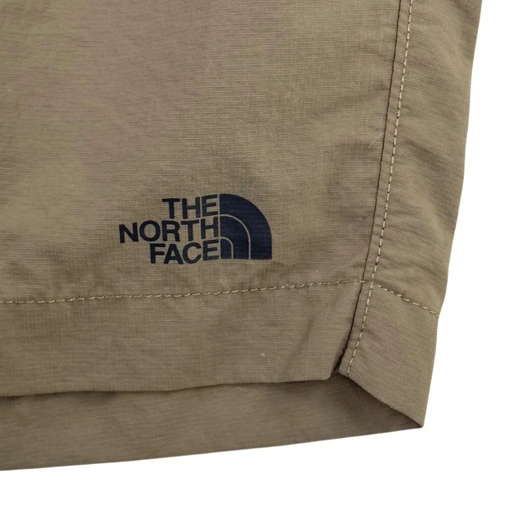 The North Face Cargo Shorts Men 38 Brown Nylon Hiking Outdoor Trail Pockets 9.5